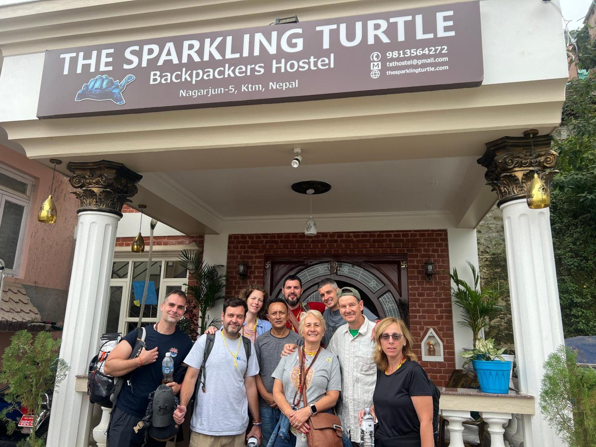 The Sparkling Turtle Backpackers Hostel Kathmandu Bagian luar foto