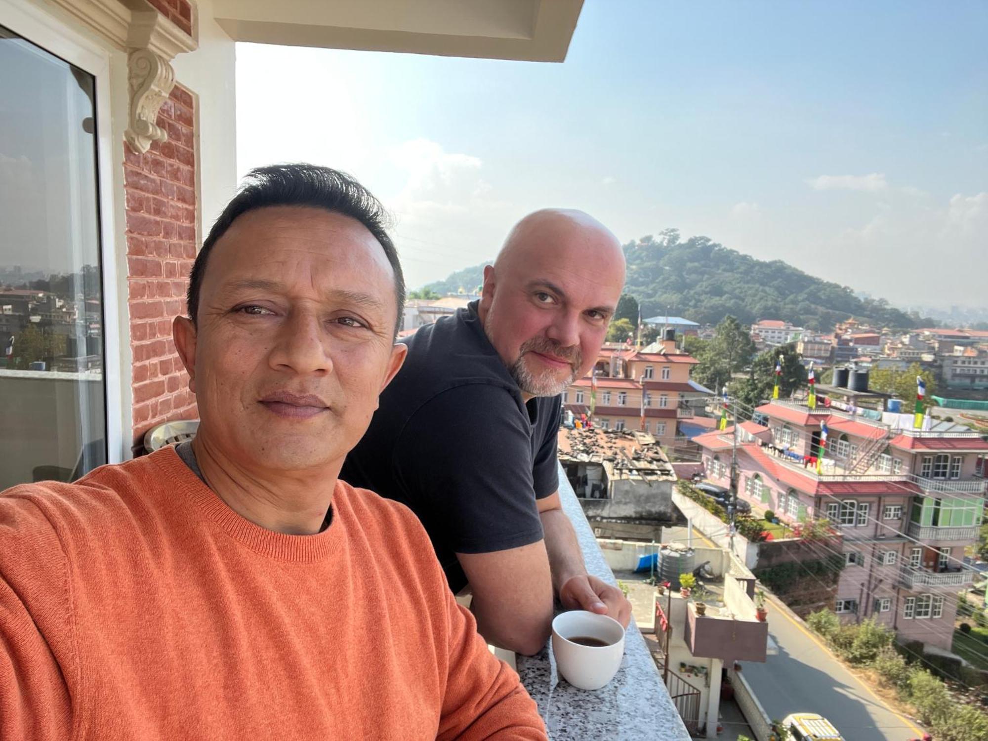 The Sparkling Turtle Backpackers Hostel Kathmandu Bagian luar foto