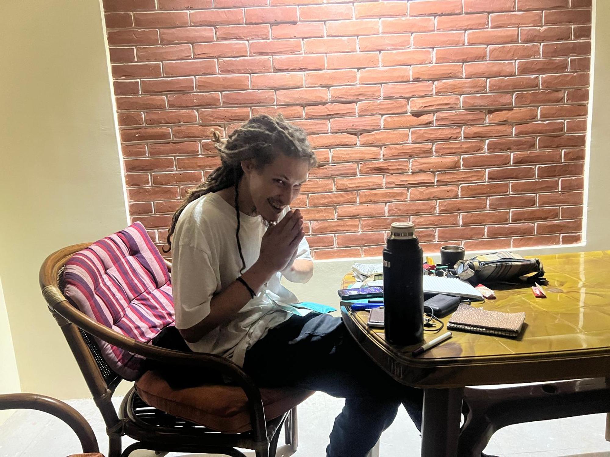 The Sparkling Turtle Backpackers Hostel Kathmandu Bagian luar foto