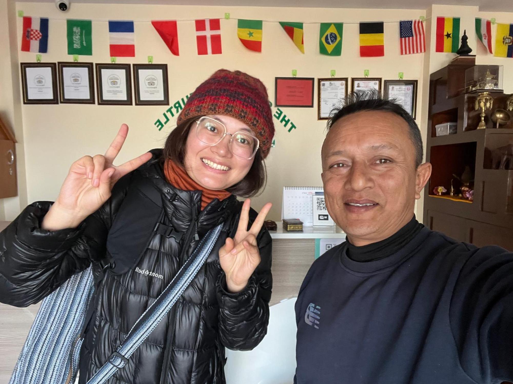 The Sparkling Turtle Backpackers Hostel Kathmandu Bagian luar foto